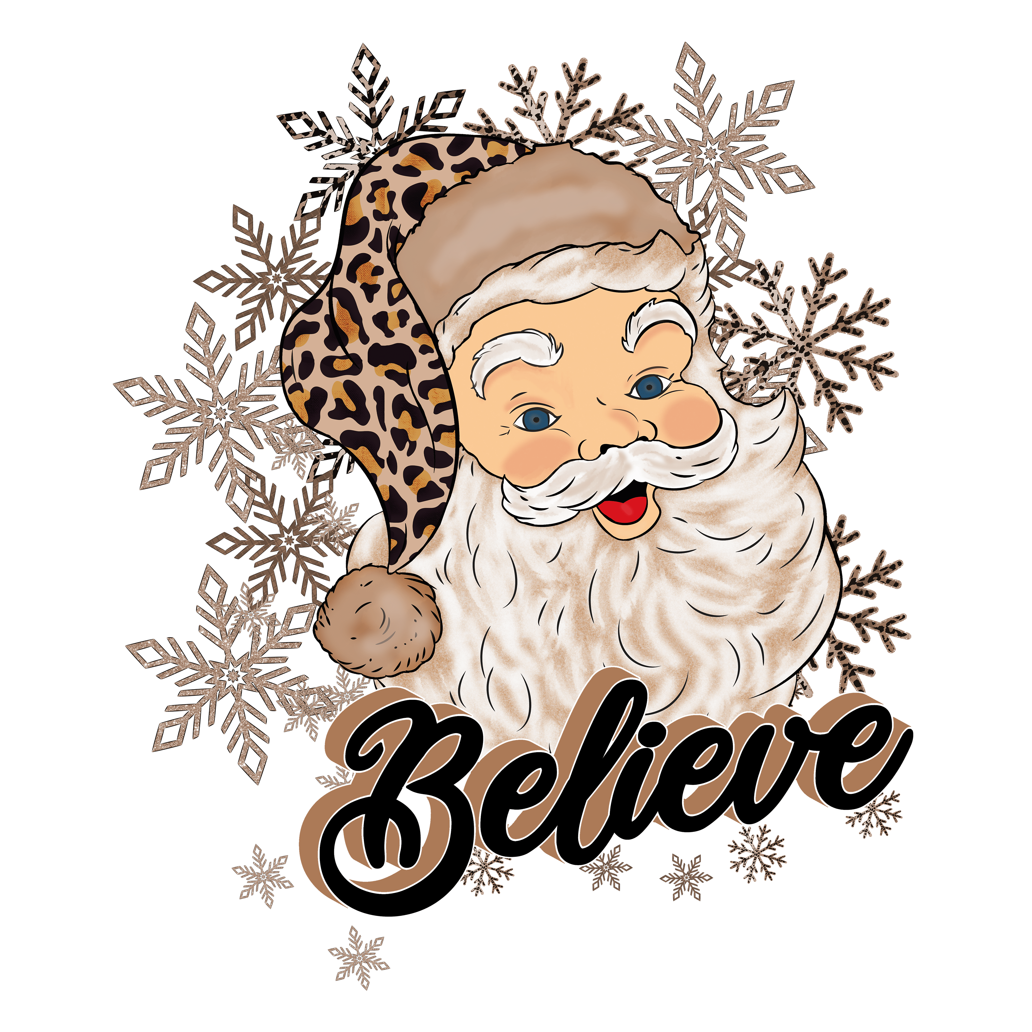 Christmas Believe Design DTF-Ready to Press V2 | DTF Jersey