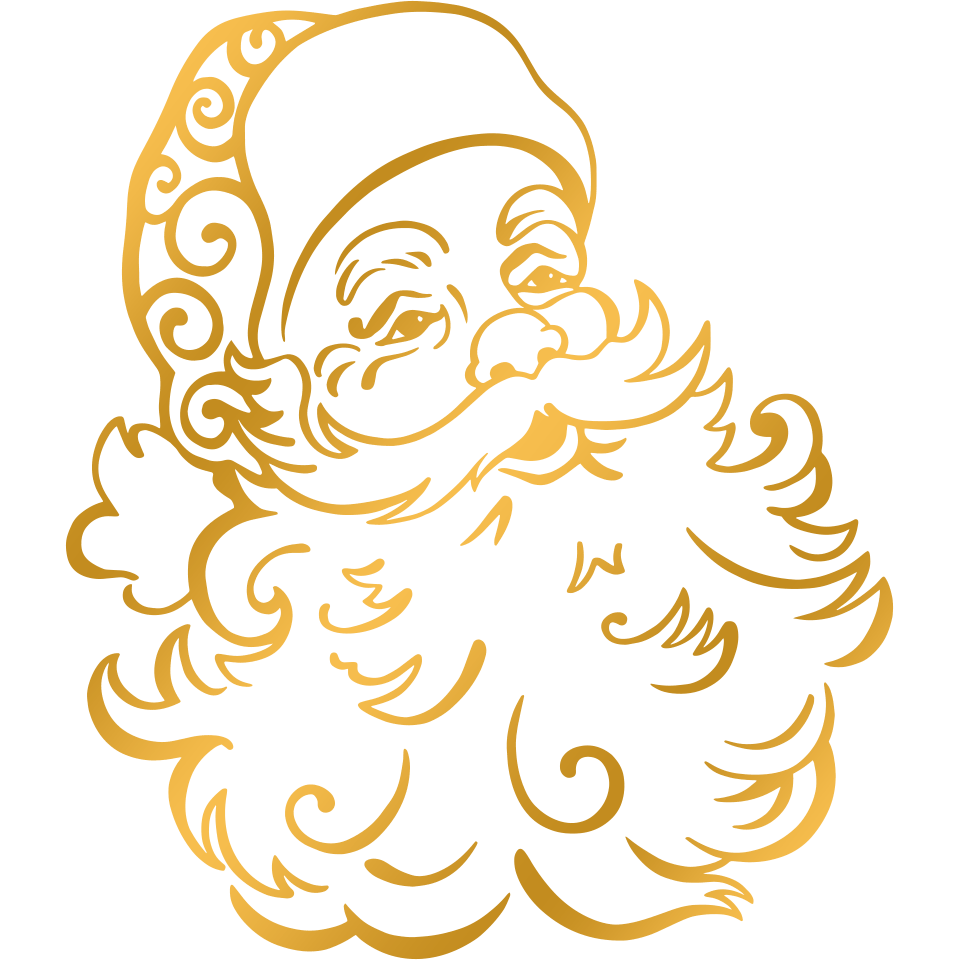 Santa Christmas DTF Design - Ready to Press V1 | DTF Jersey