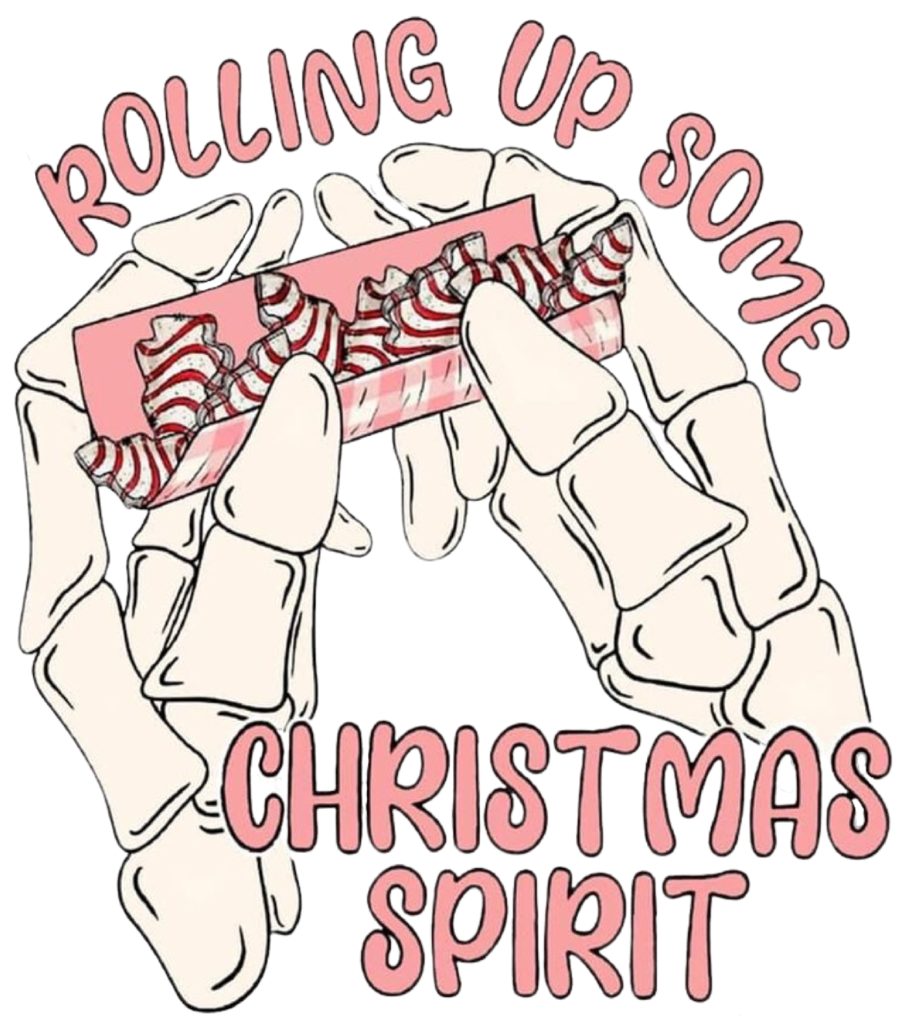Christmas Spirit Design - DTF Ready To Press