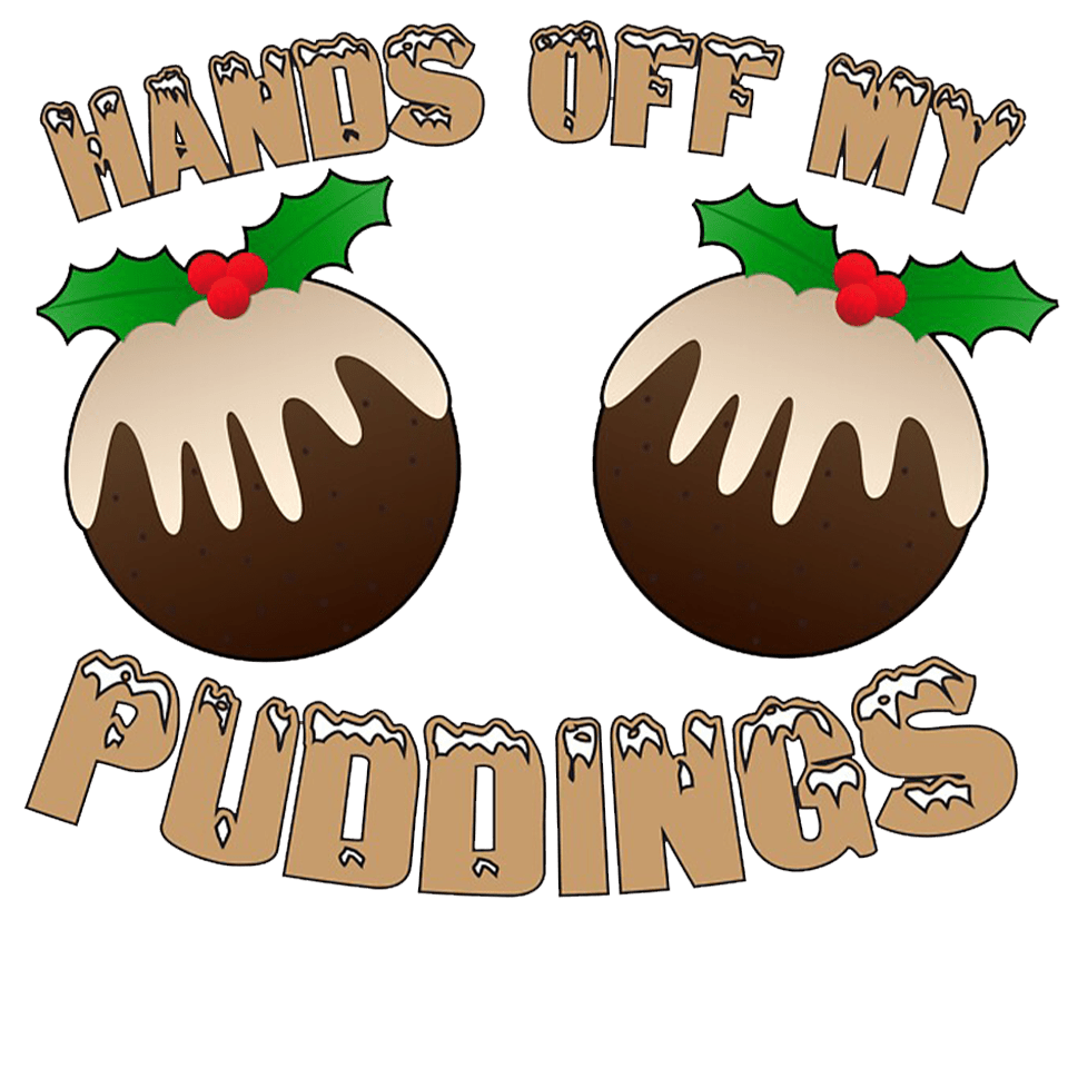 Christmas Puddings Design - DTF Ready To Press
