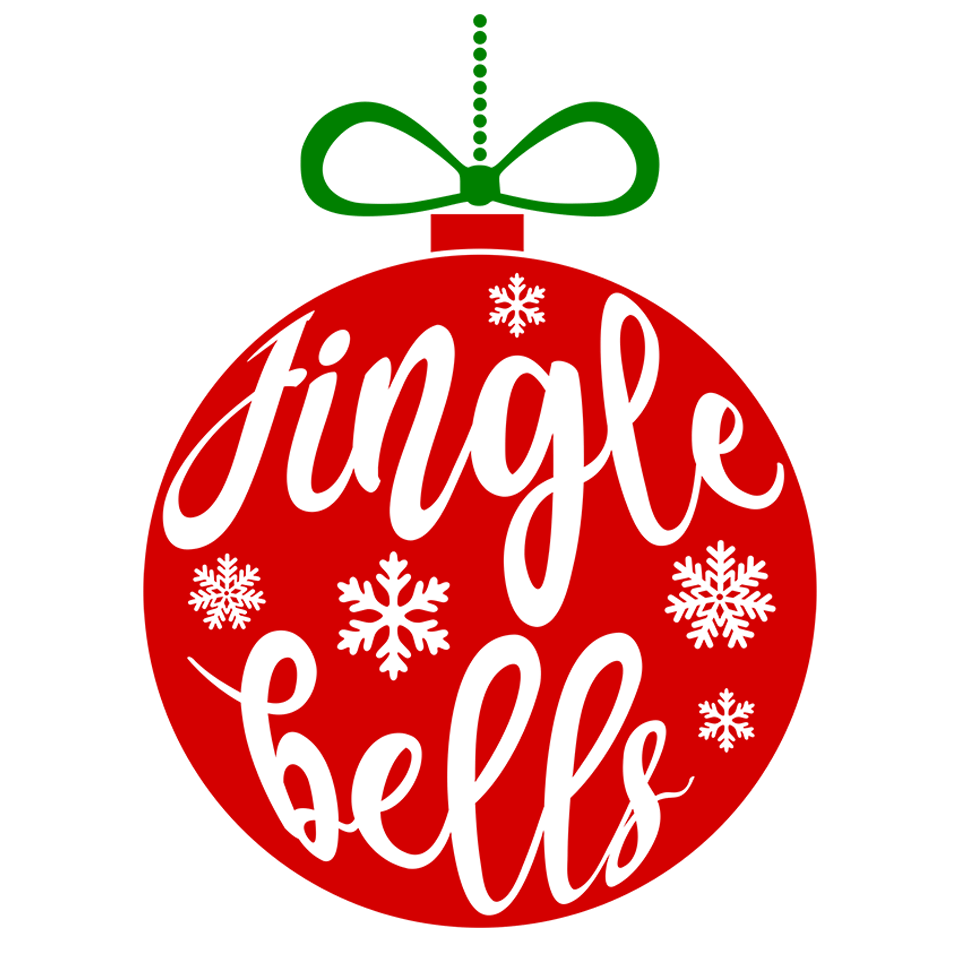Jingle Bells Christmas Design DTF-Ready Press | DTF Jersey