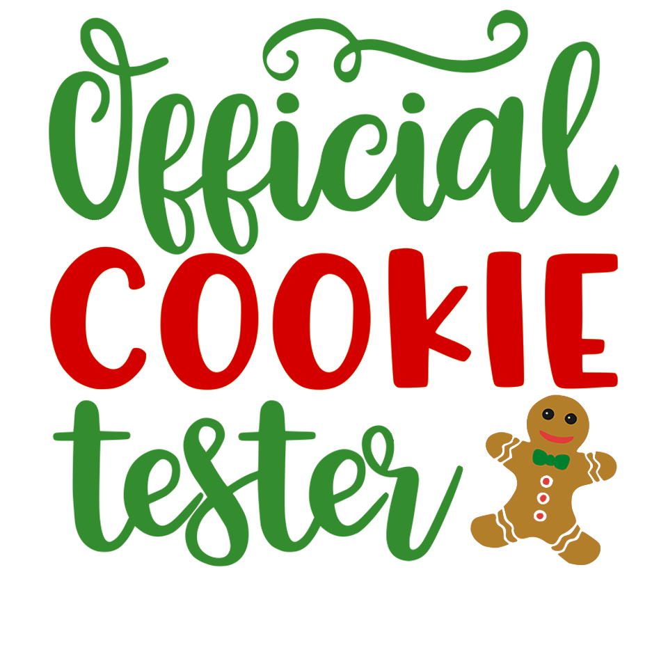 Official Cookie Tester Christmas Design | DTF Jersey