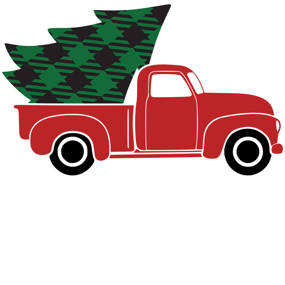 Christmas Truck Design DTF-Ready to Press | DTF Jersey