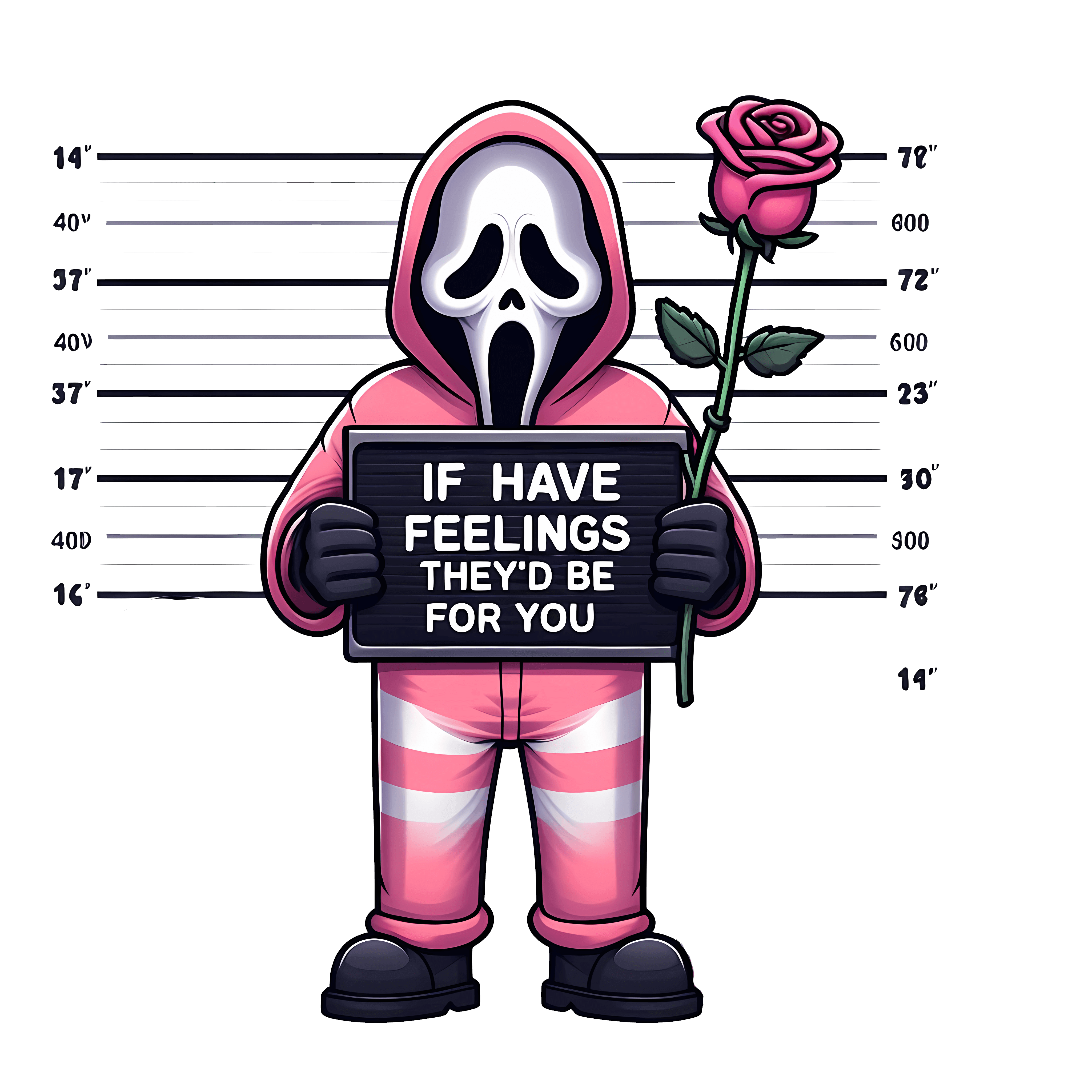 If I Feelings They'd Be For You Valentine's Design - DTF Ready To Press