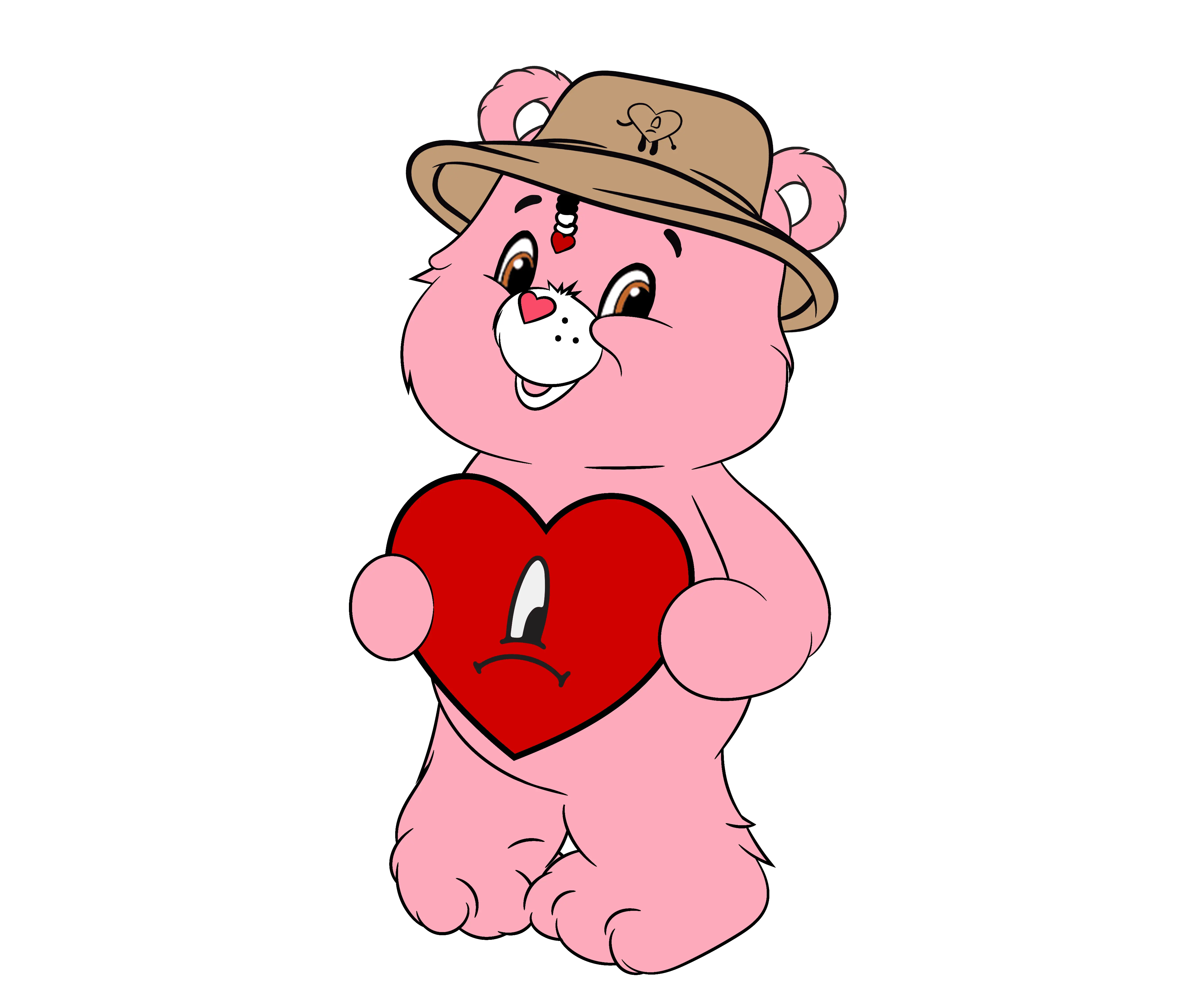 Bear Valentine's Design - DTF Ready To Press - DTF Dallas 