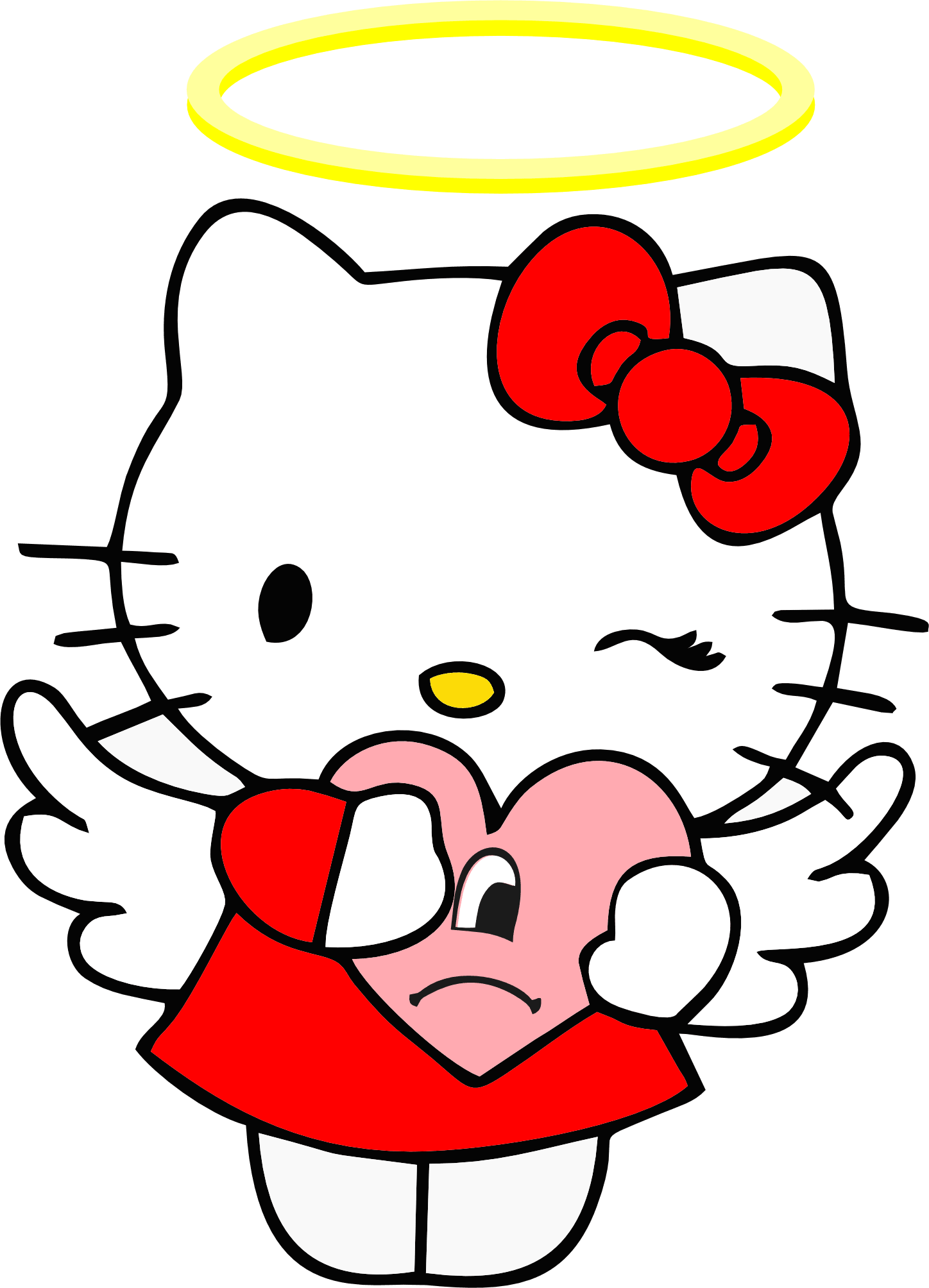 Hello Kity Valentine's Design - DTF Ready To Press