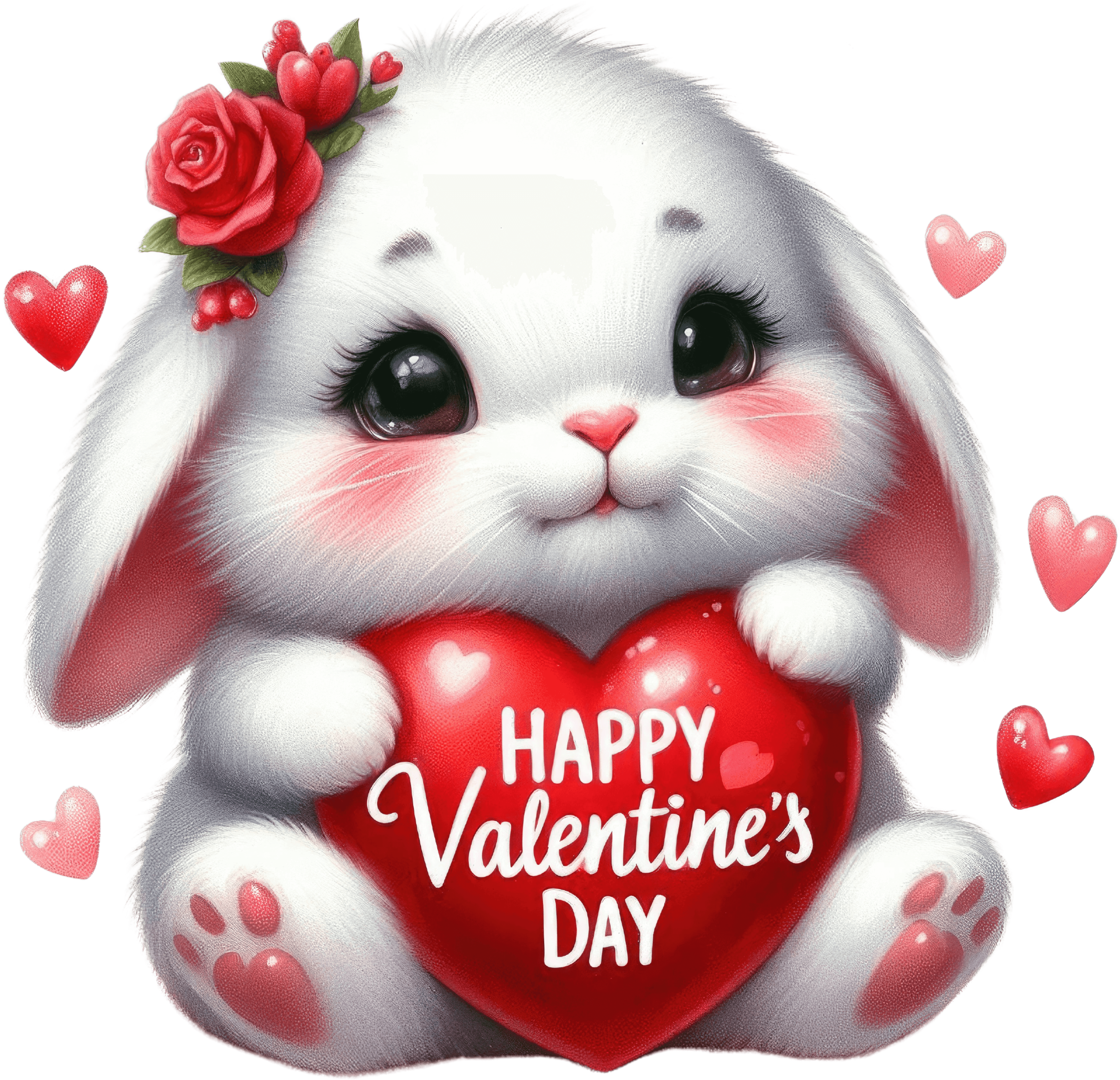 Happy Valentine's Day Valentine's Design - DTF Ready To Press