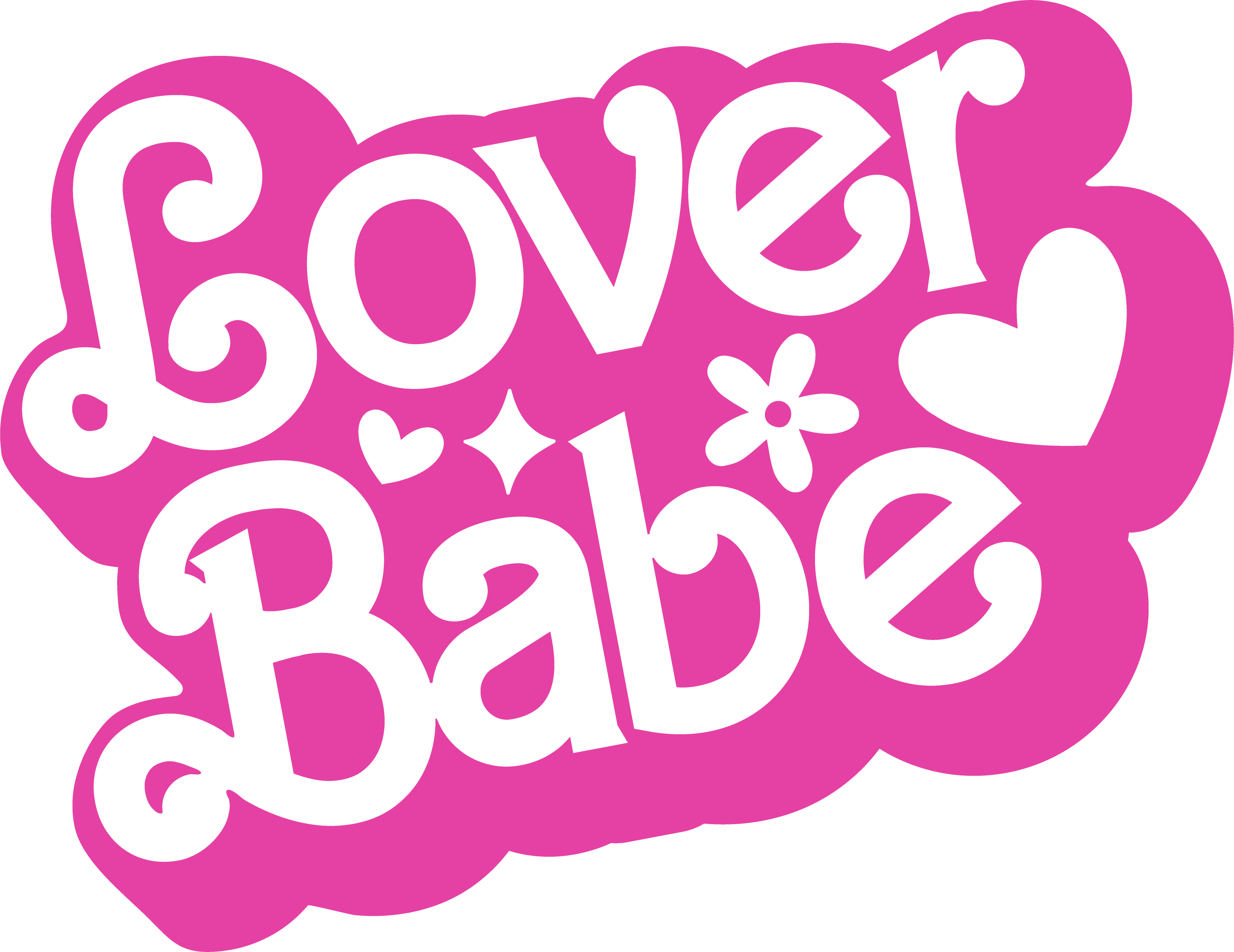 Lover Babe Valentine's Design - DTF Ready To Press