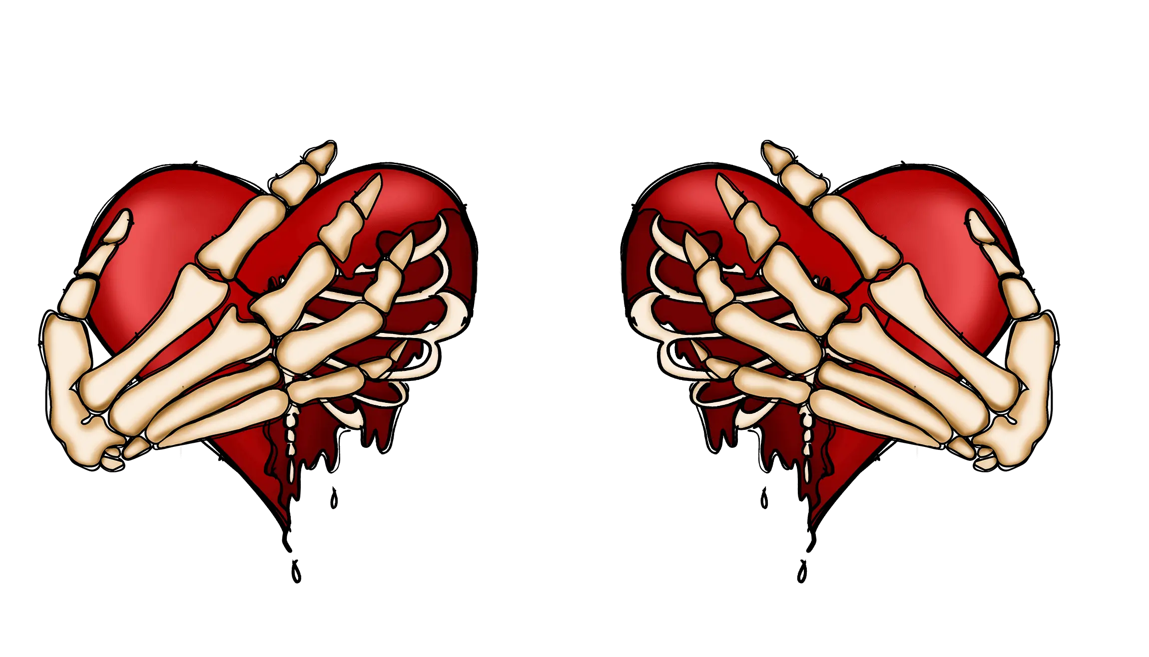 The Death Love Valentine's Day Design - DTF Ready To Press - DTF Dallas 