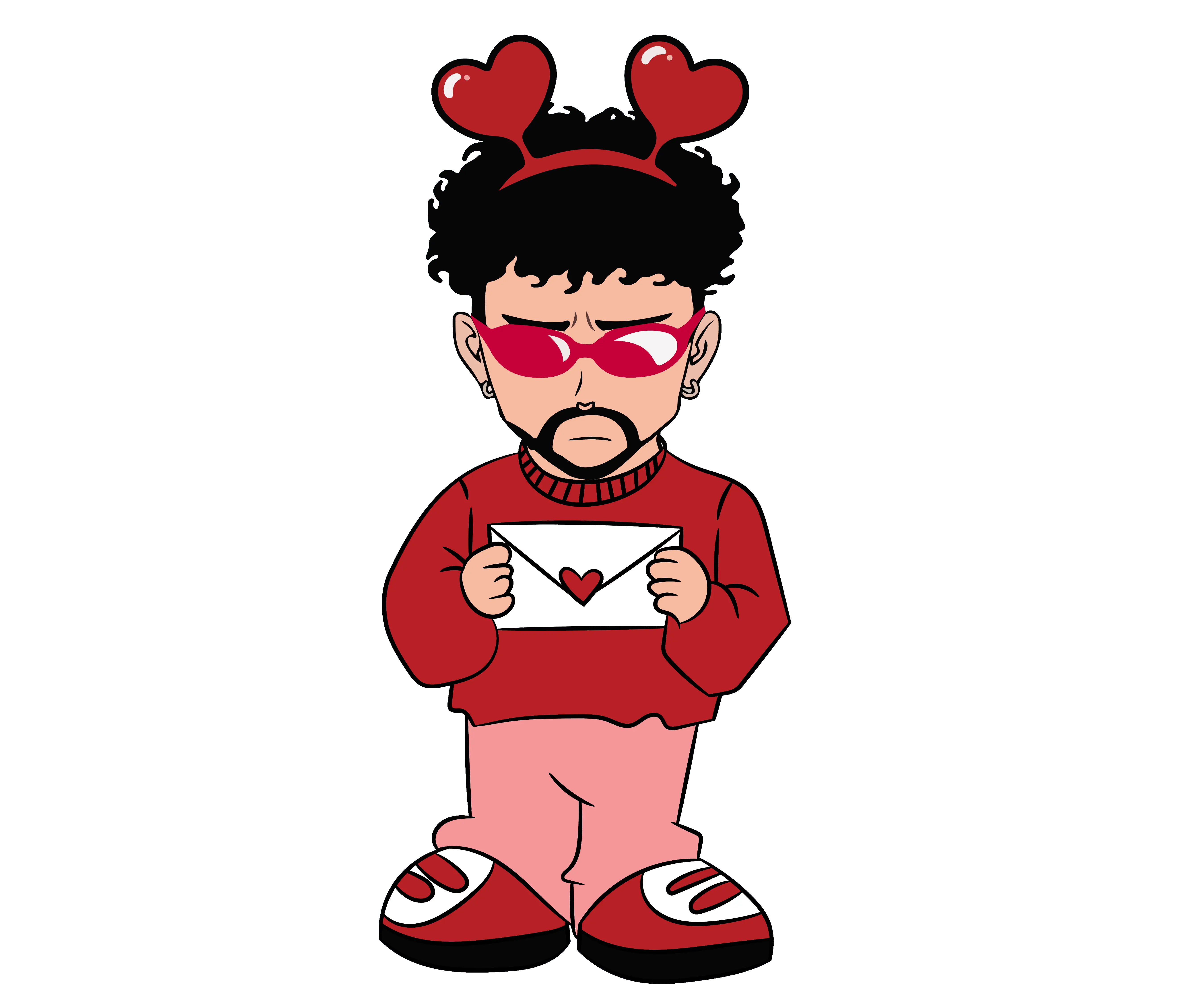 Benito Valentine's Design - DTF Ready To Press - DTF Dallas 