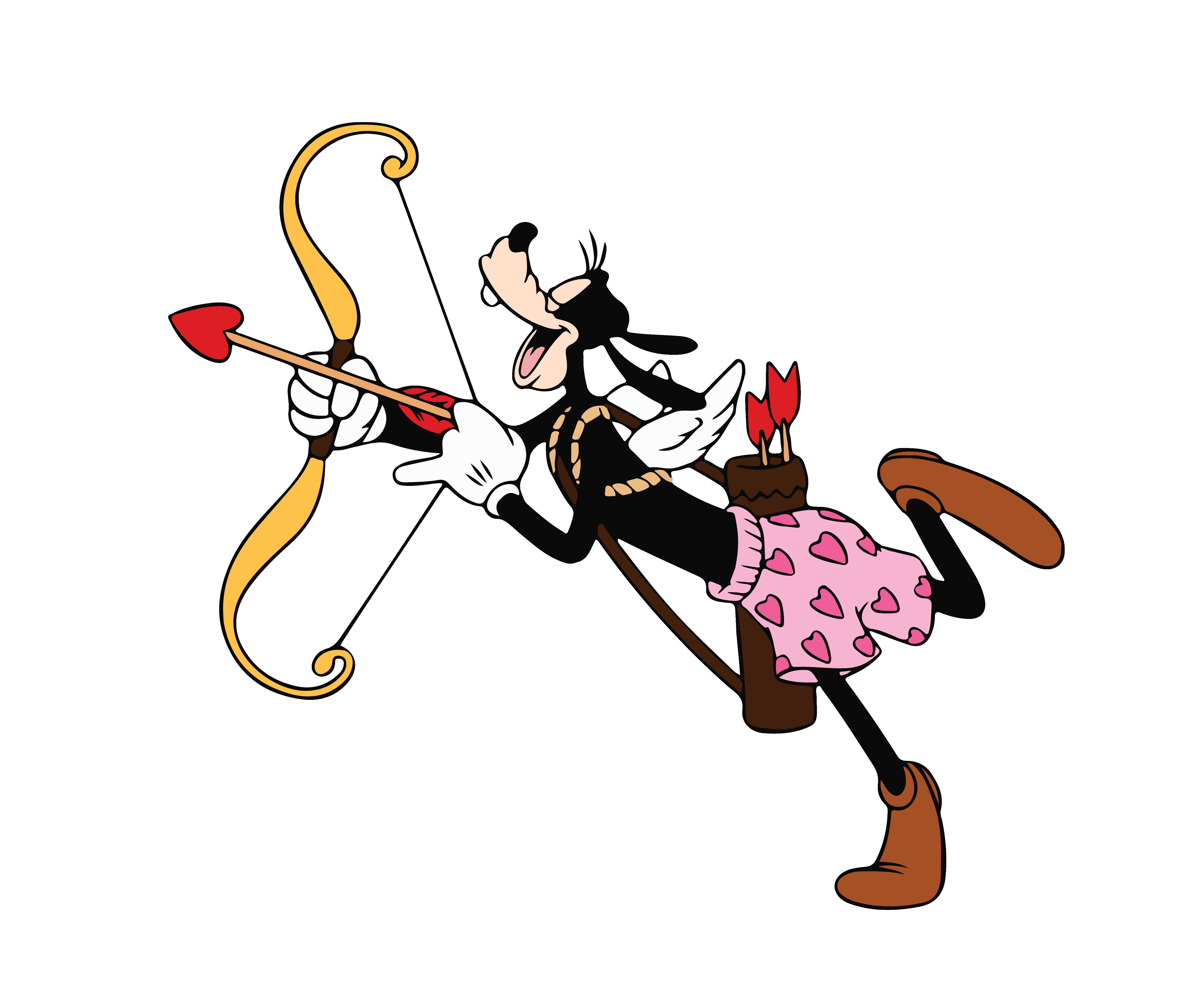 Steamboat Willie Valentine's Design - DTF Ready To Press - DTF Dallas 