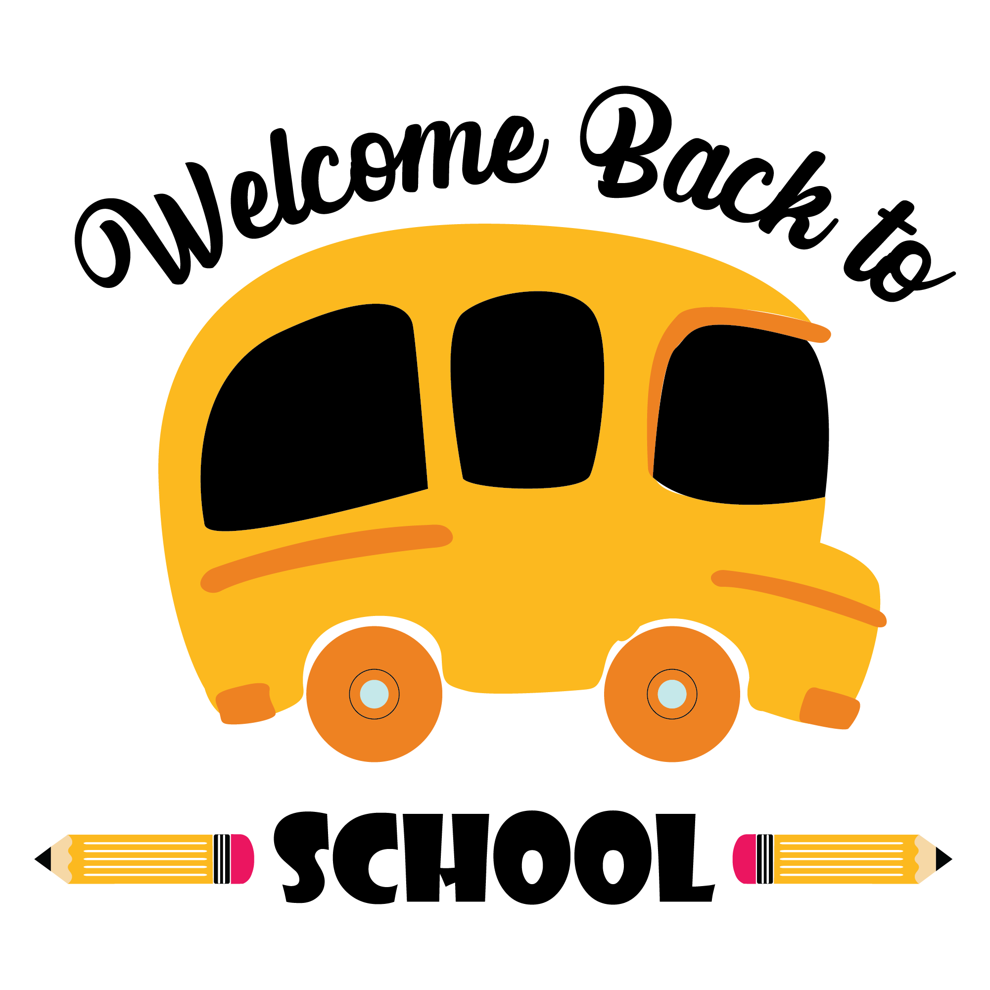 Welcome Back School Bus | Back To School DTF Ready To Press Designs