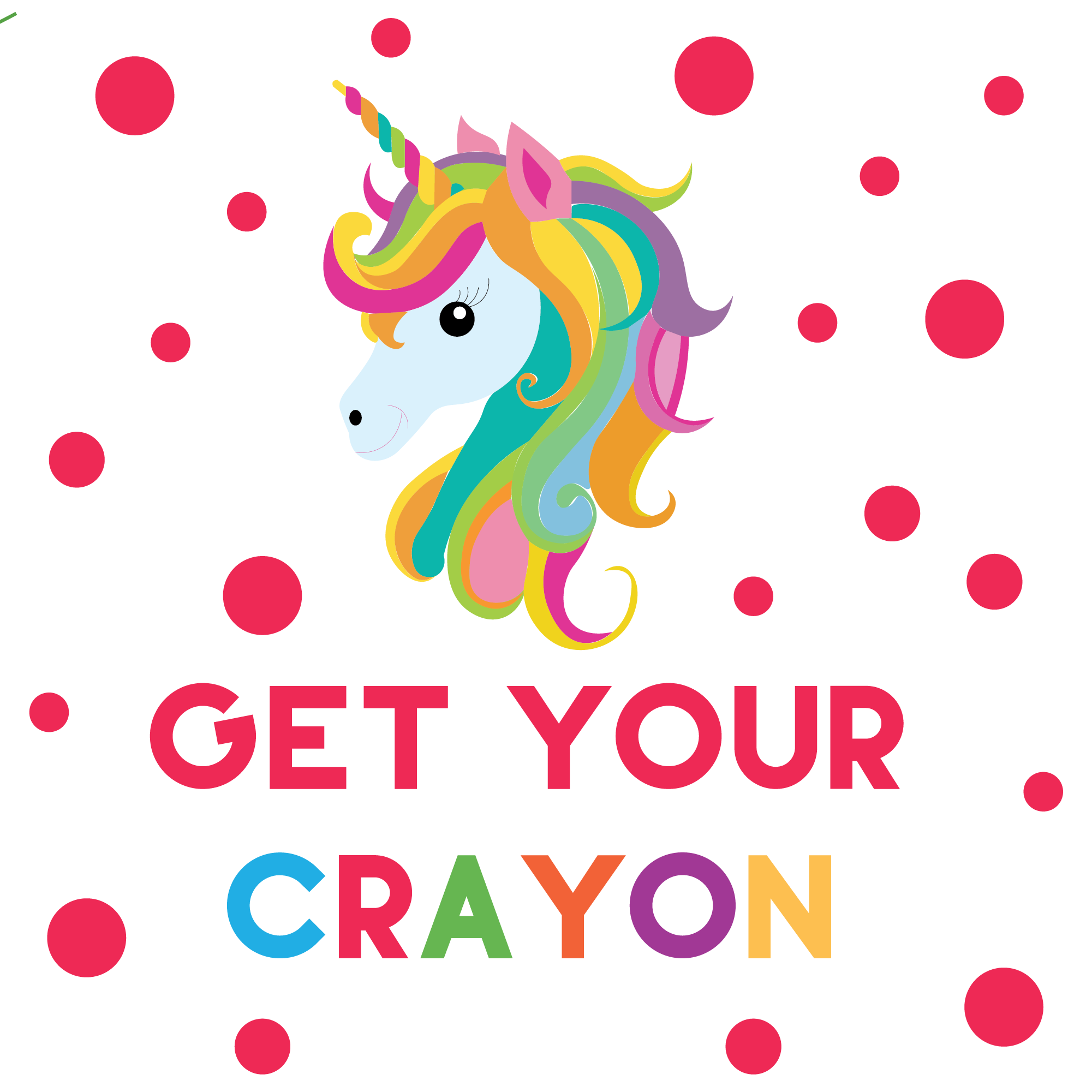 Get Your Crayon Unicorn | Back To School DTF Ready To Press Designs