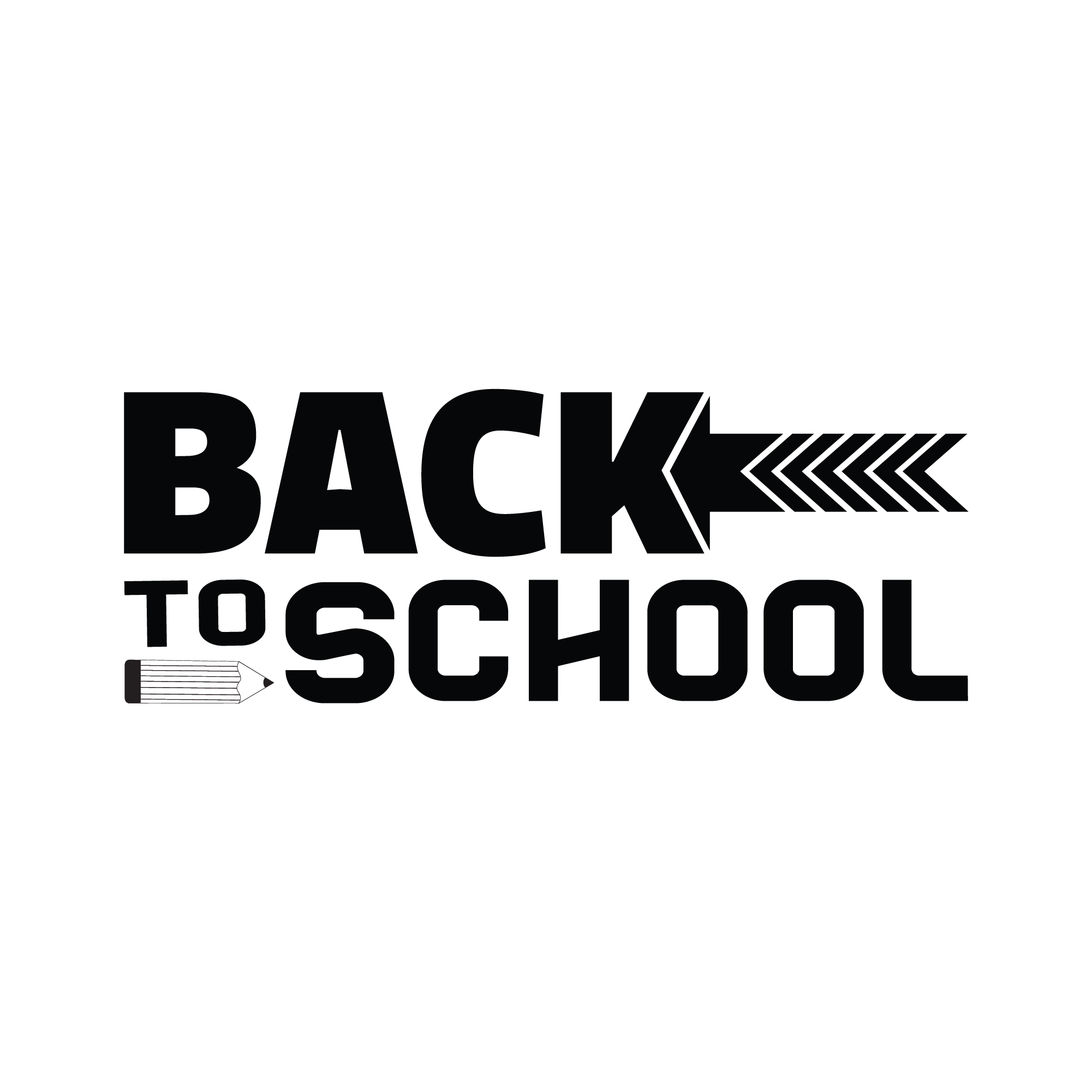 Arrow Pencil Back To School | Back To School DTF Ready To Press Designs