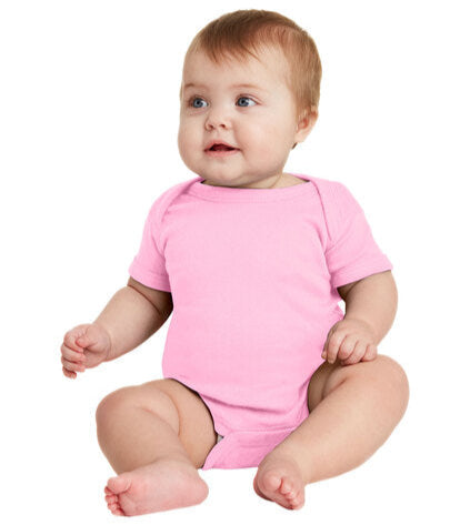 Rabbit Skins 4400 Baby Rib Bodysuit