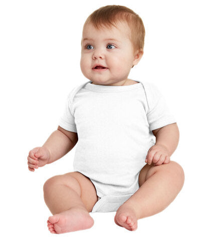 Rabbit Skins 4400 Baby Rib Bodysuit