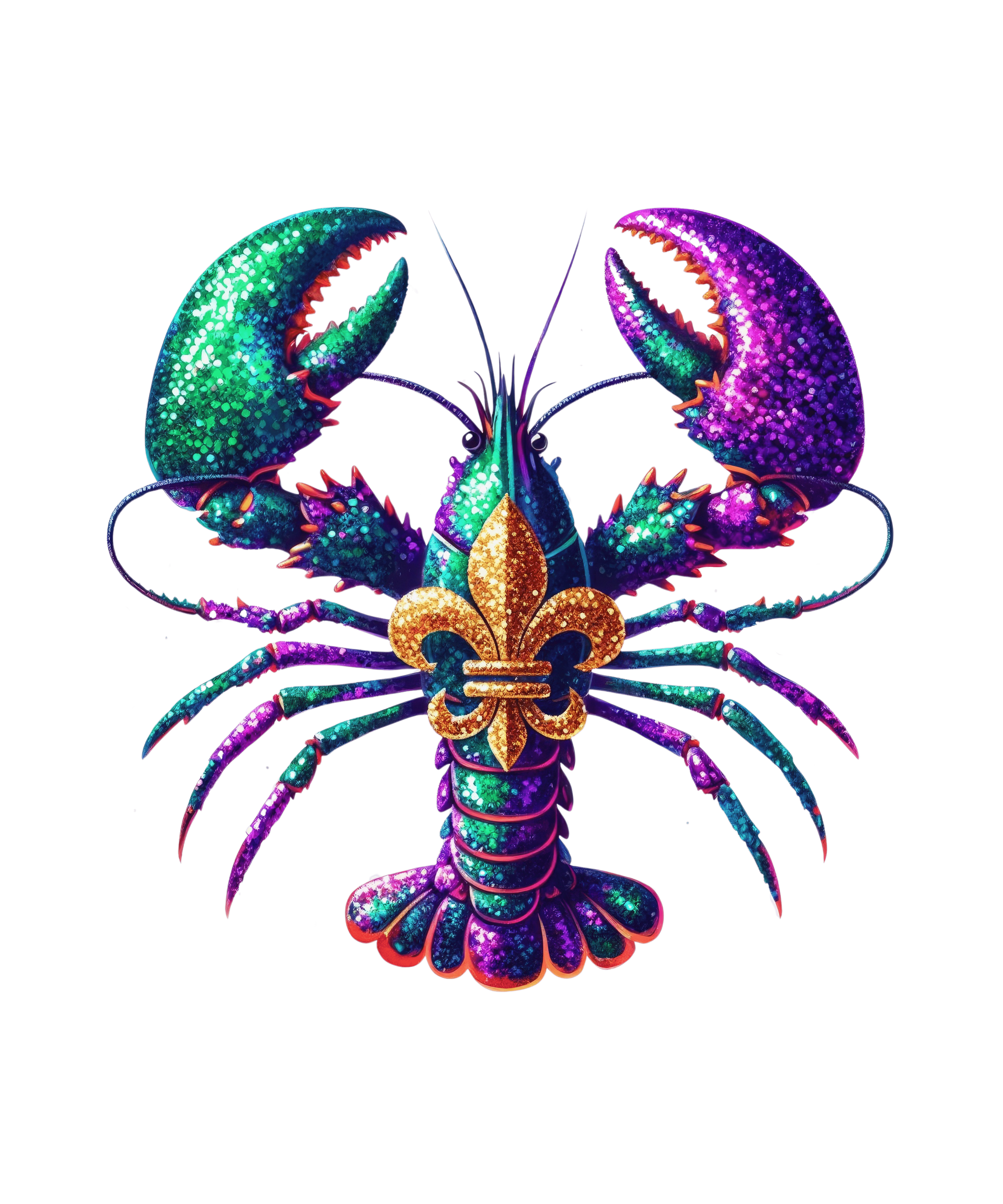 Mardi Gras Crap Design - DTF Ready To Press