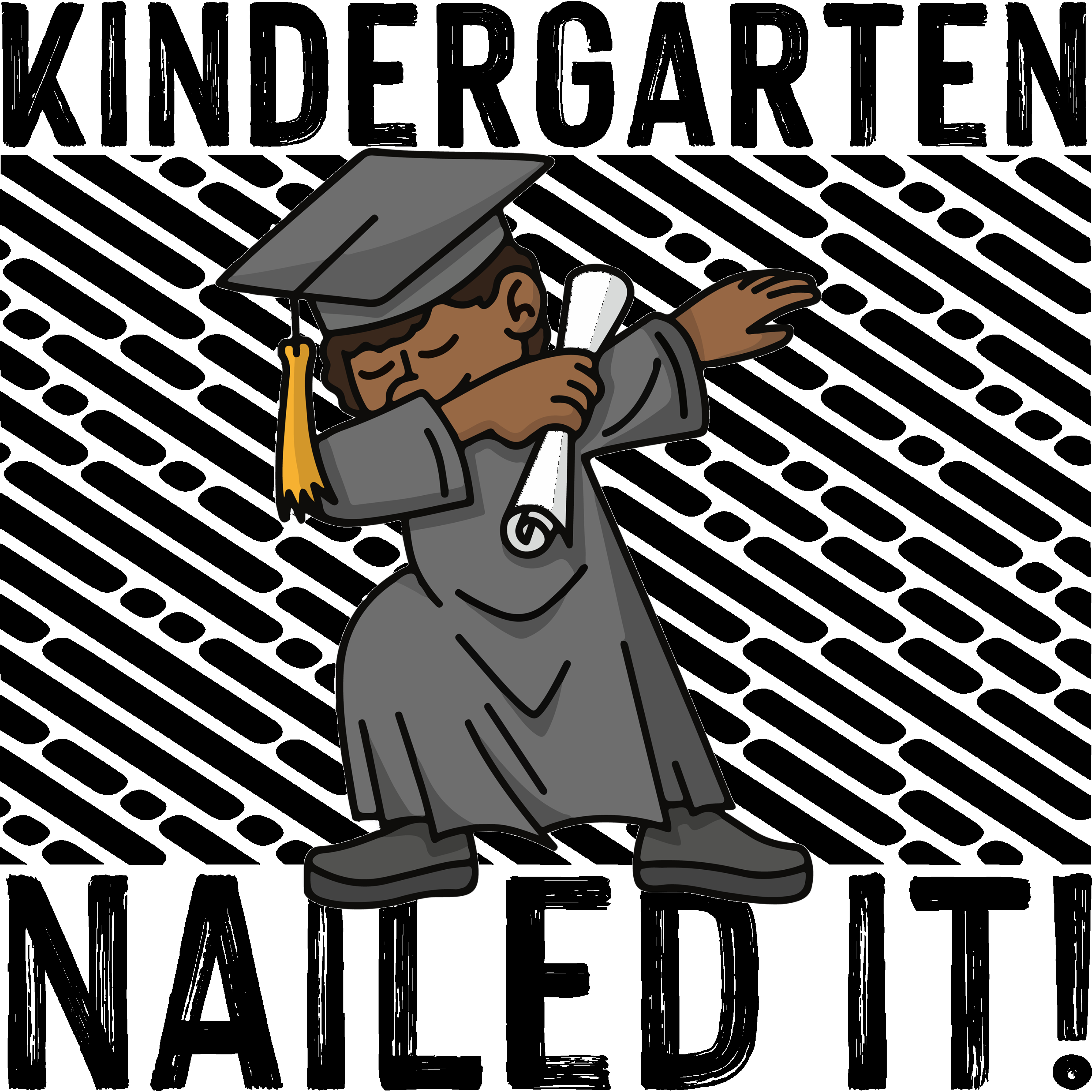 Dabbin’ Grad | Graduation Ready To Press Designs