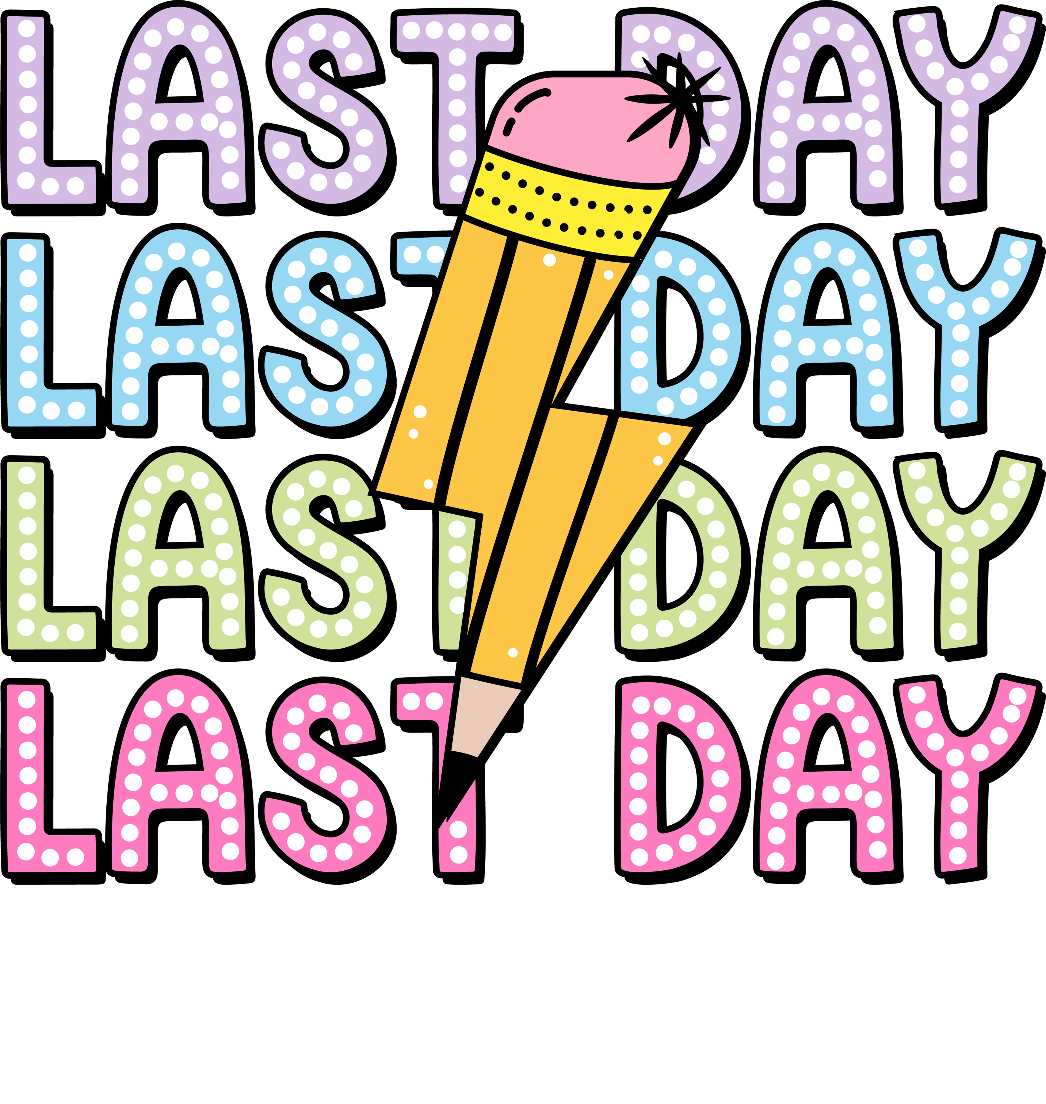 Lightning Last Day | Graduation Ready To Press Designs