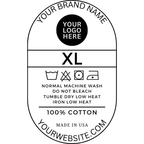 Customizable Neck Label
