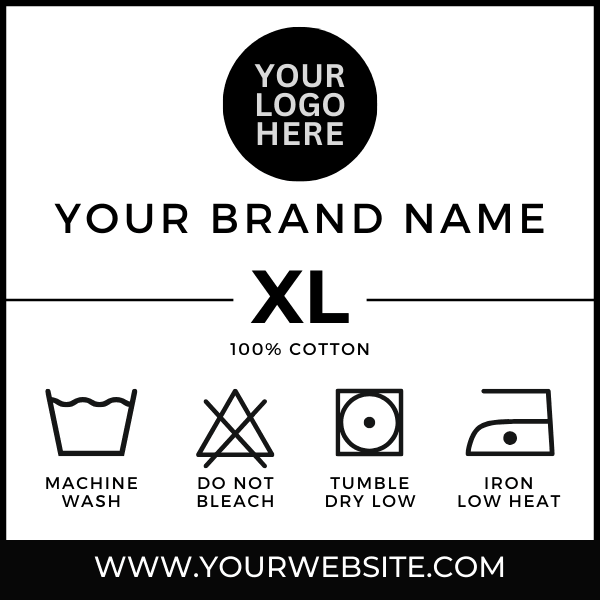 Customizable Neck Label