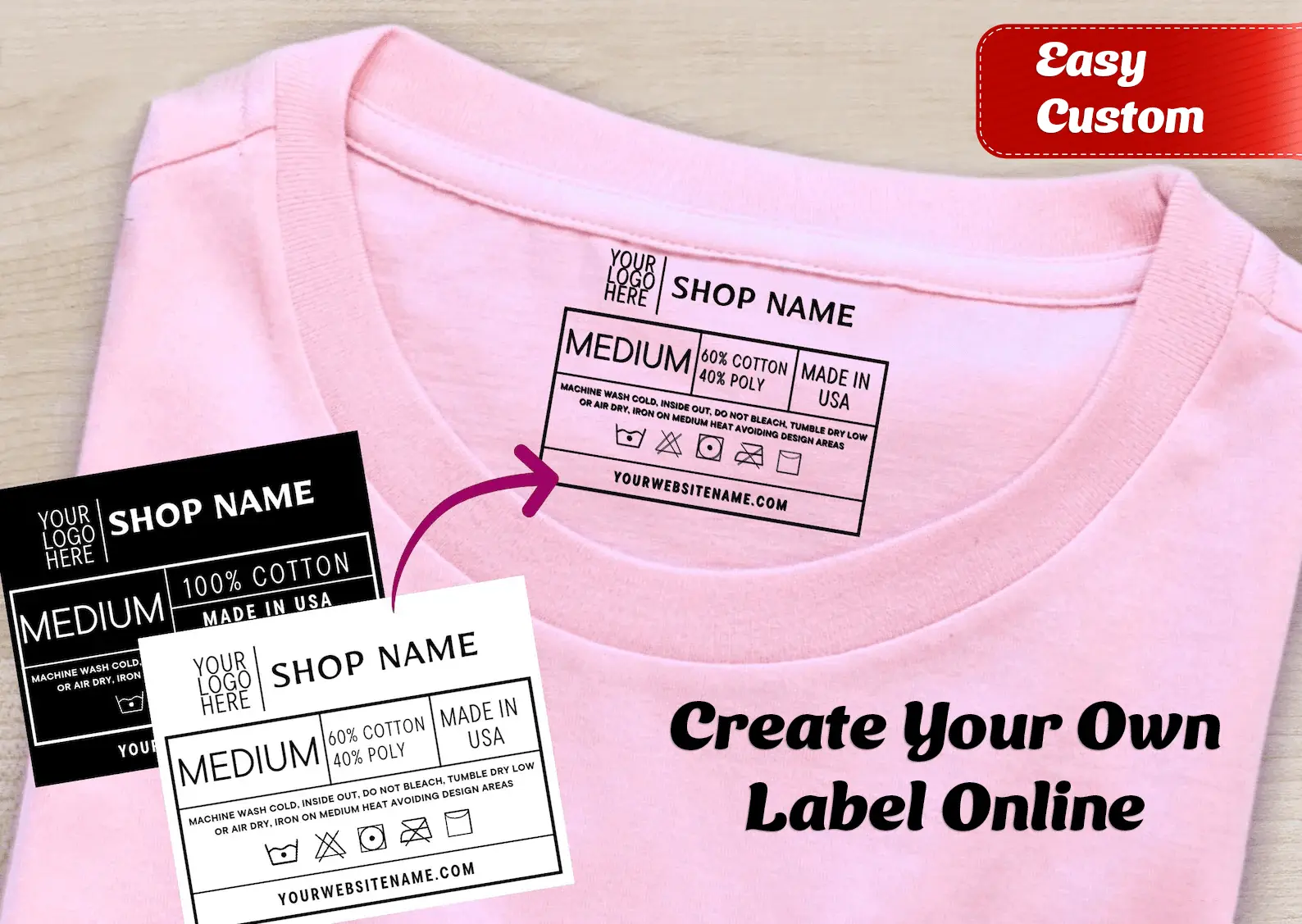 Customizable Neck Label