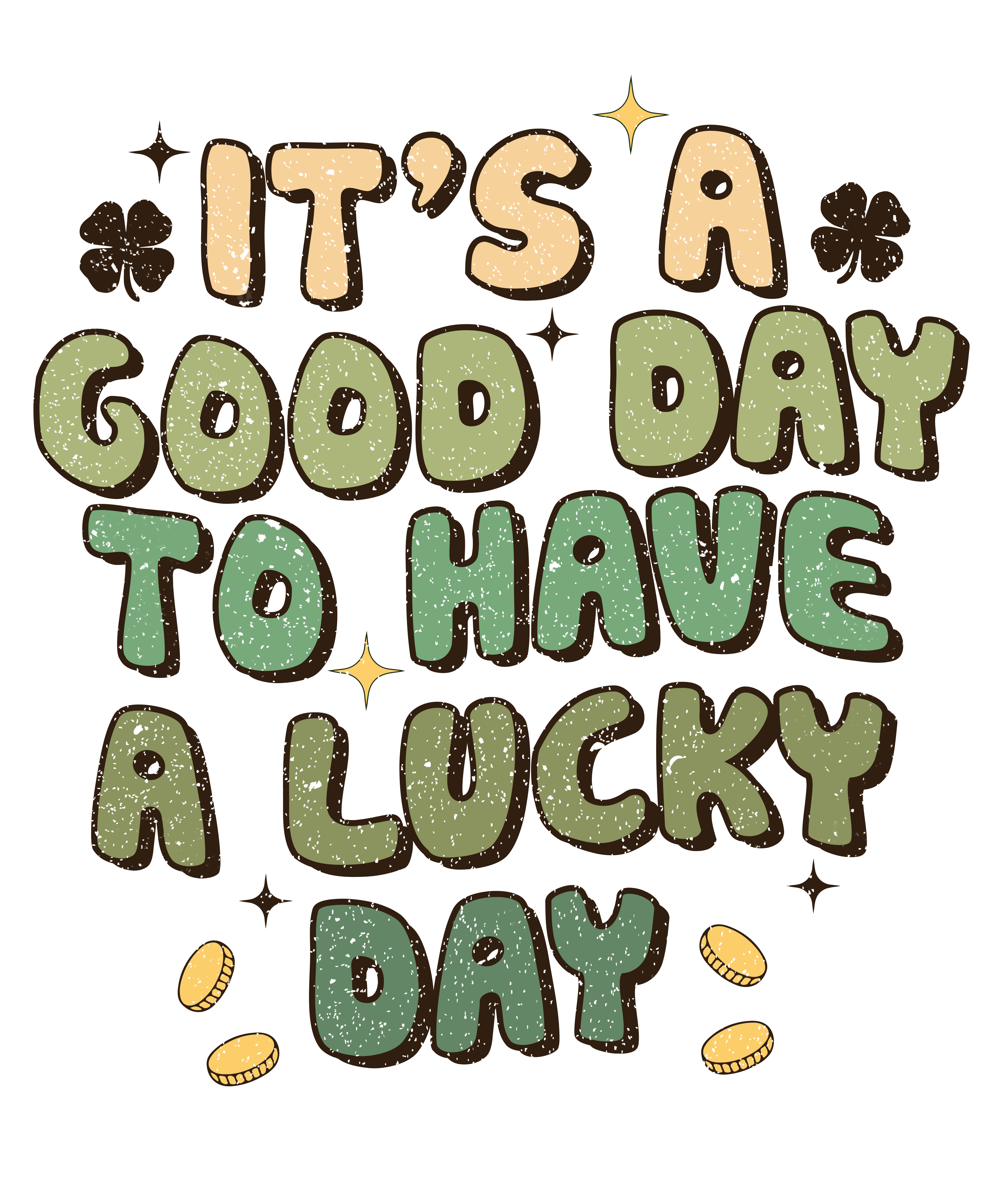 It's a Good Day for a Lucky Day (V1)  | DTF Jersey