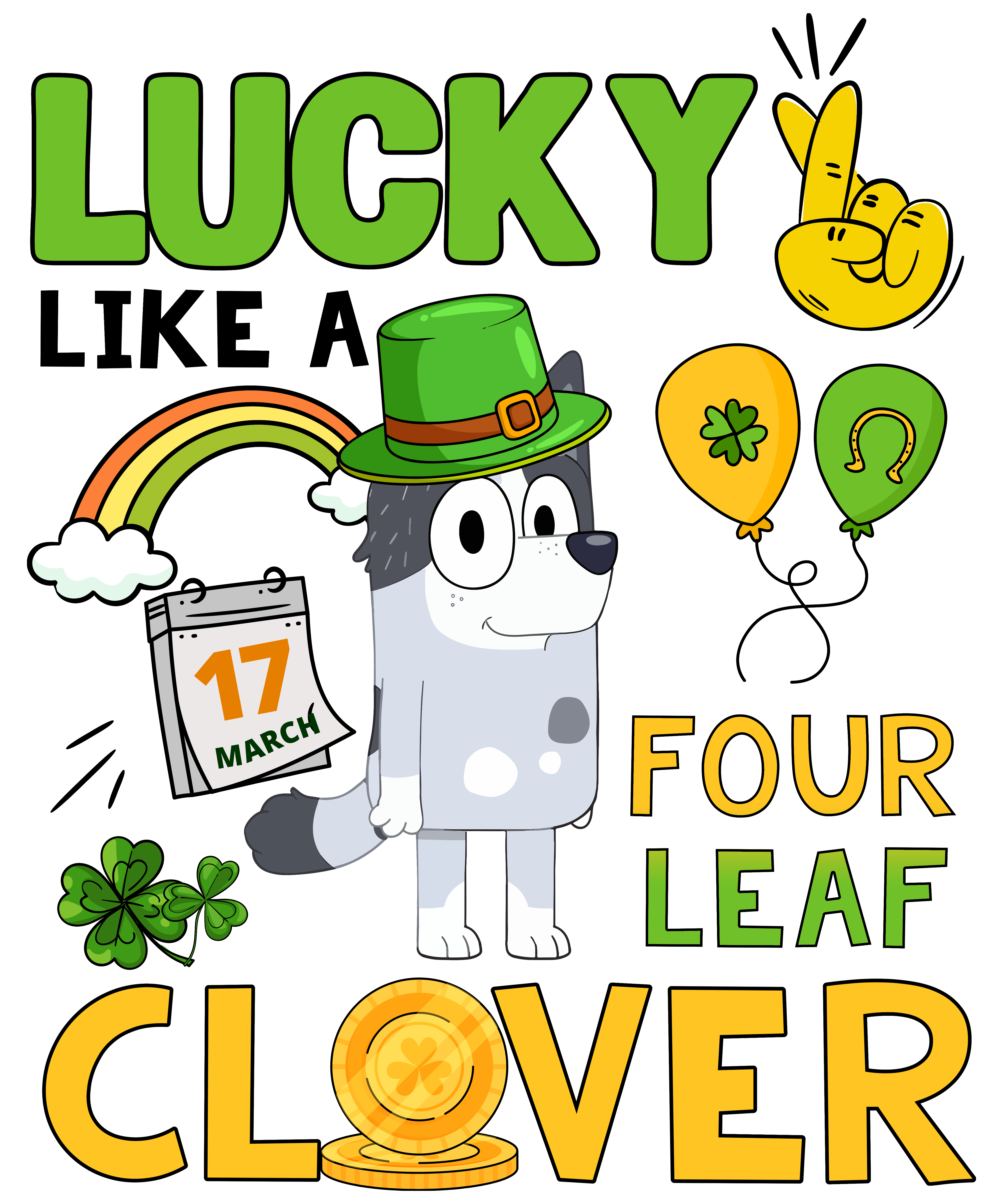 May Your Day Be Touched by Irish Luck Design | DTF Jersey