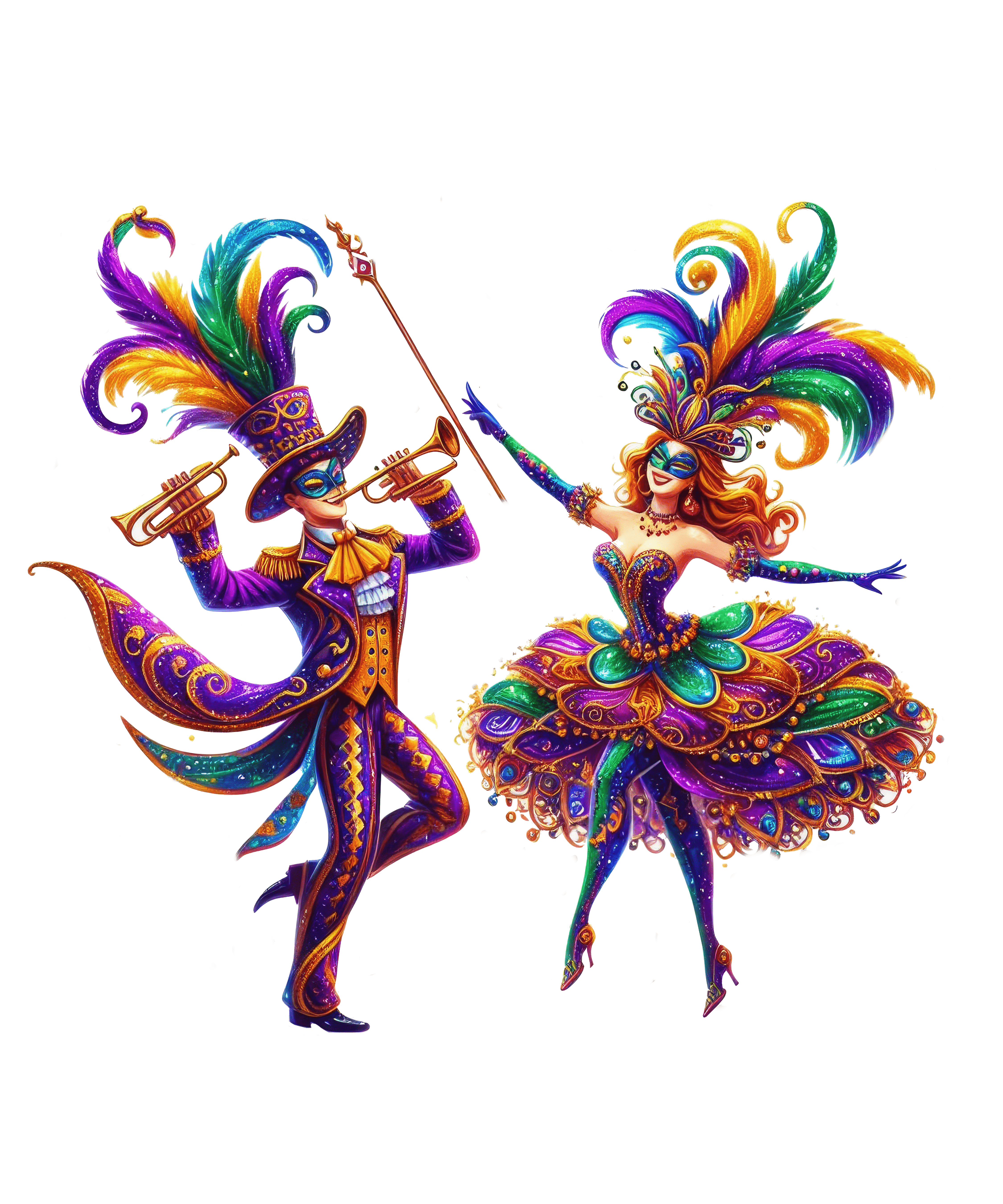 Fat Tuesday Mardi Gras Dance Party Design | DTF Jersey